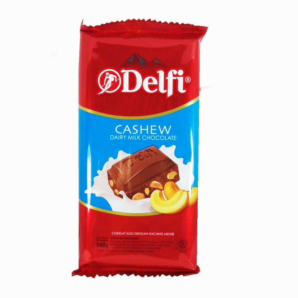 

DELFI CASHEW DAIRY MILK CHOCOLATE 140g