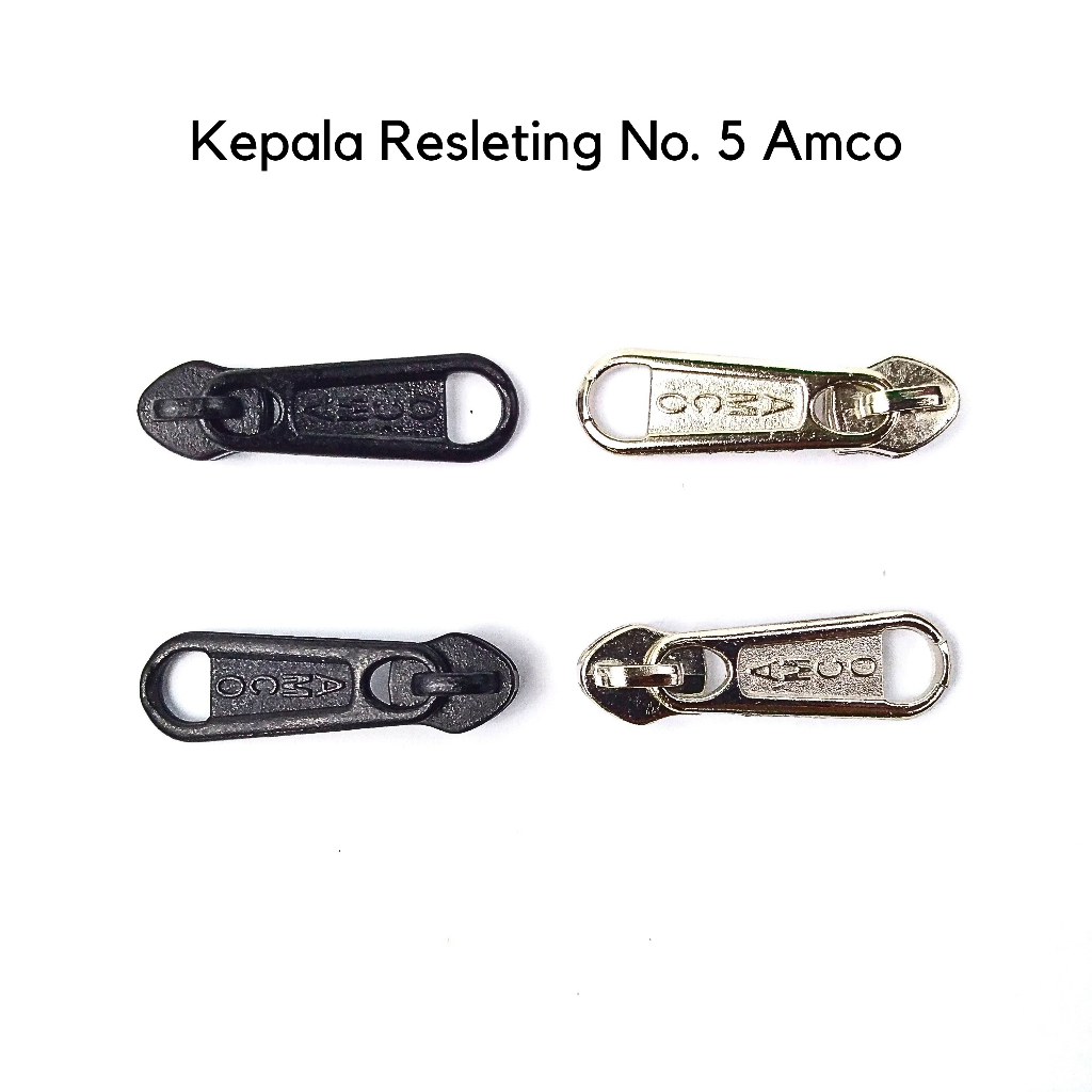 Kepala Resleting No. 5 Amco