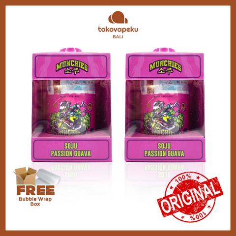 MUNCHIES V6 PASSION GUAVA MUNCHIES 60ML AUTHENTIC by ARIEF MUHAMMAD