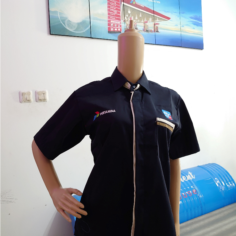 Baju Kemeja Pendek My Pertamina Baru