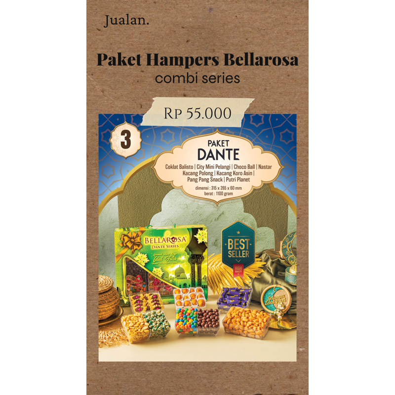 

Paket Hampers Bellarosa Dante