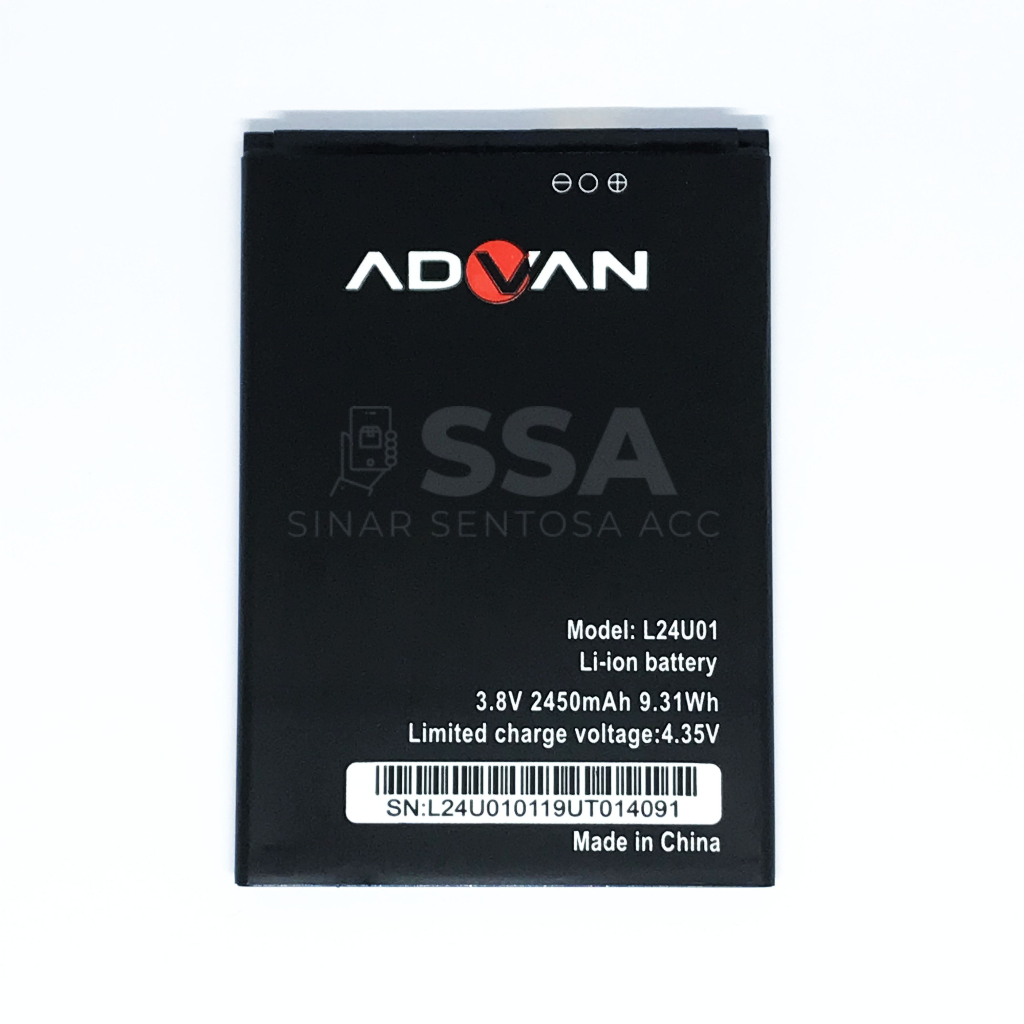 Baterai Original ADVAN i6c L24U01 / S6 PLUS L24T01 Baterai Battery Original Batre Batre I6C S6+ Awet