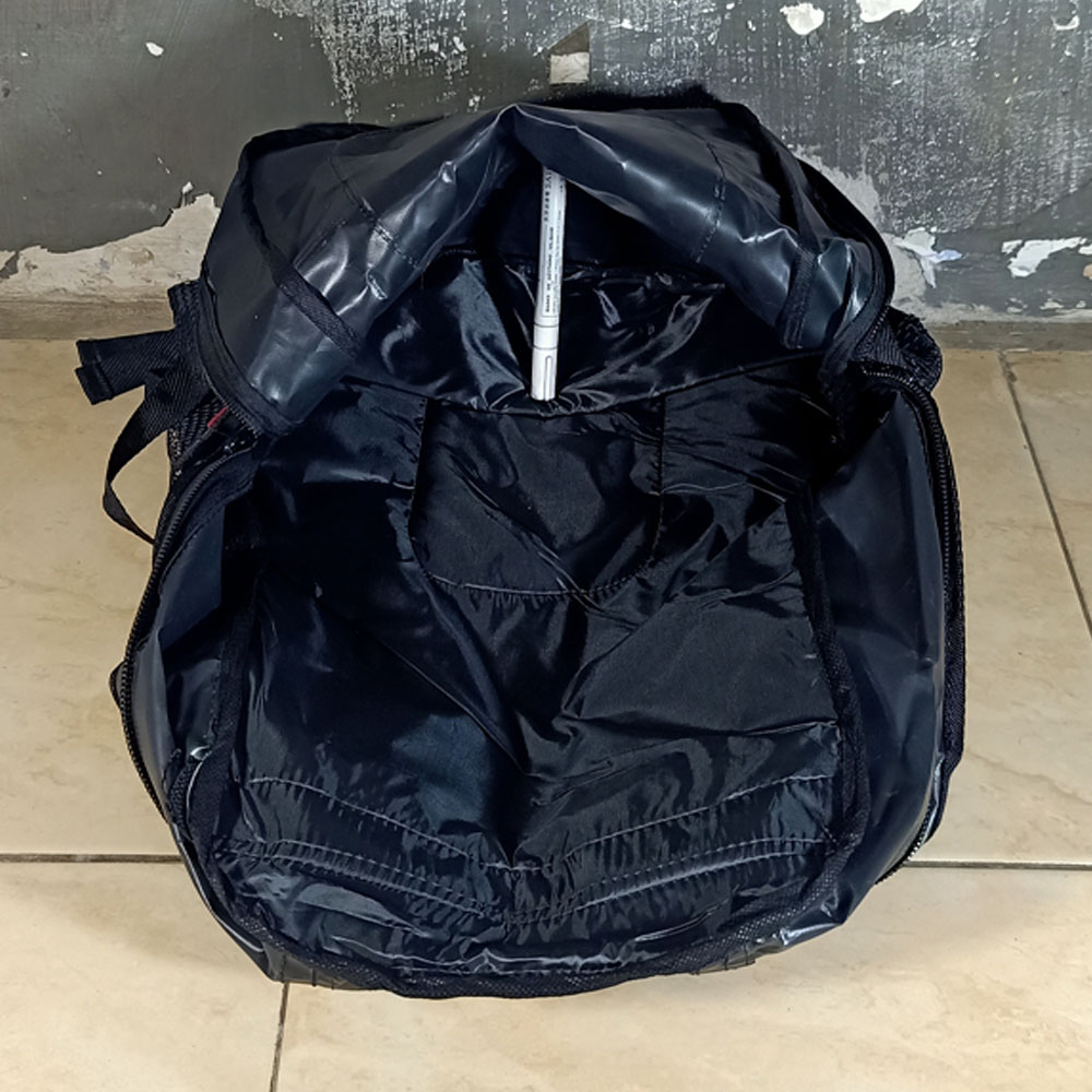 Ransel Jumbo Tas Ransel Pakaian Pria Wanita Tas Mudik 60L Original Duerpack AO2 BLACK