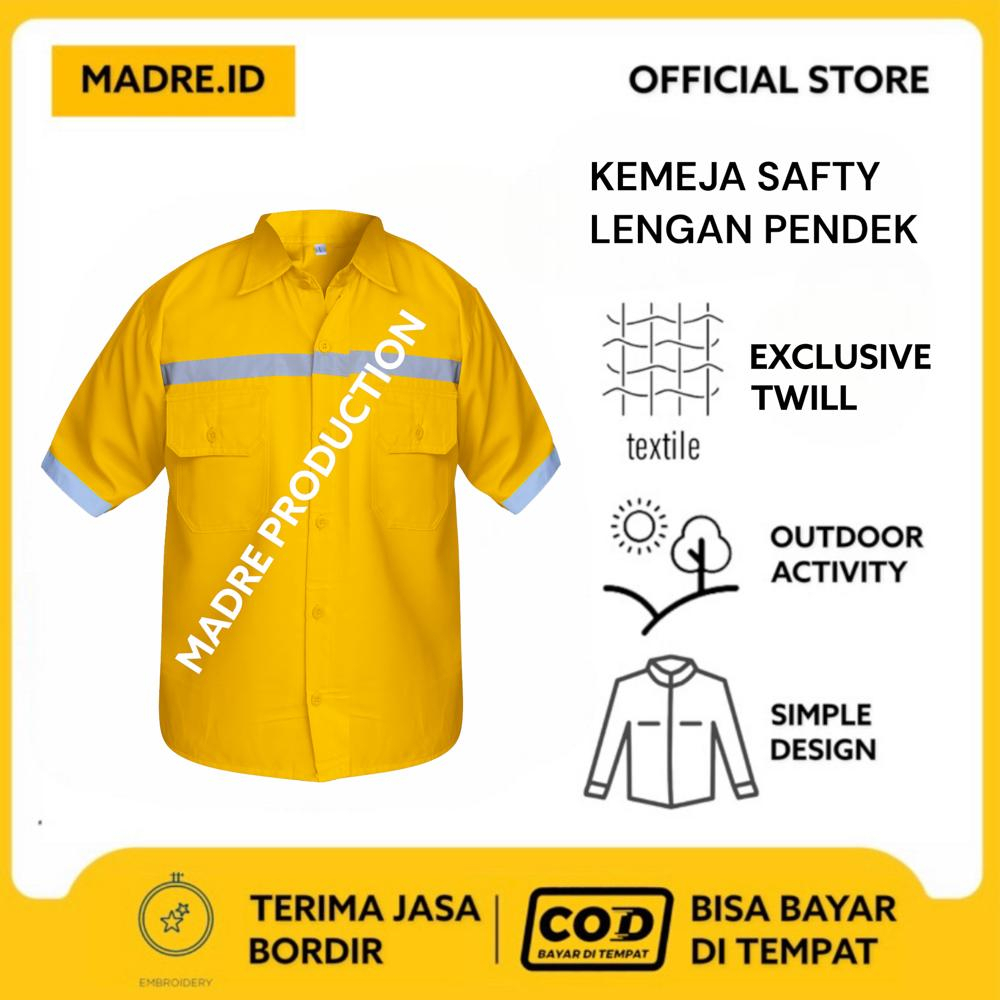 Wearpack Safety Werpack Atasan Kemeja Pendek Baju Kerja Murah Seragamku