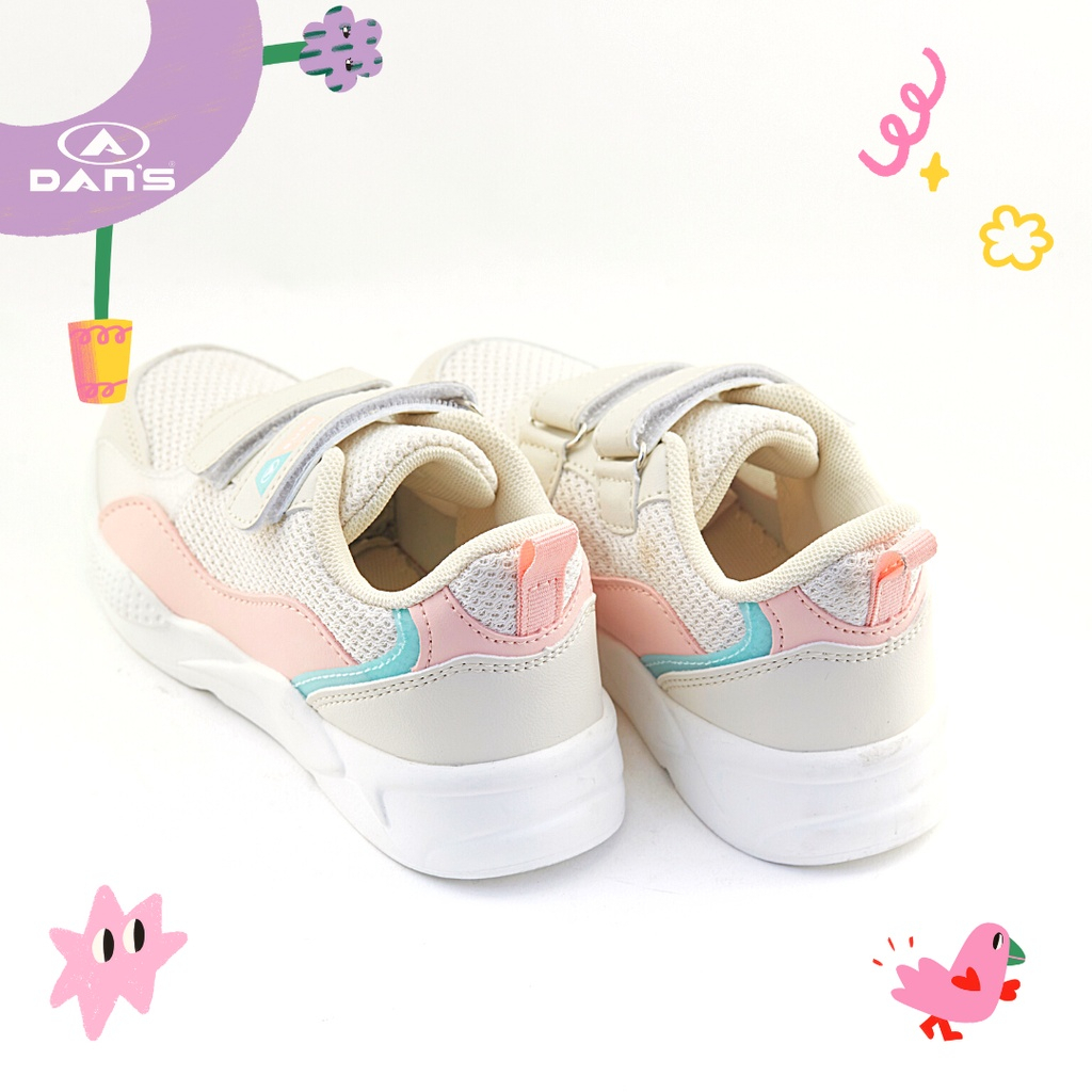 Dans Alura Sepatu Sneakers Anak Perempuan - Beige