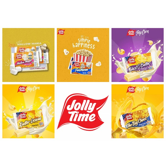 CEMILAN JOLLY TIME POPCORN MALLOW FUN BLAST LUCIOUS BIG CHEEZ RUFF'S CARAMEL