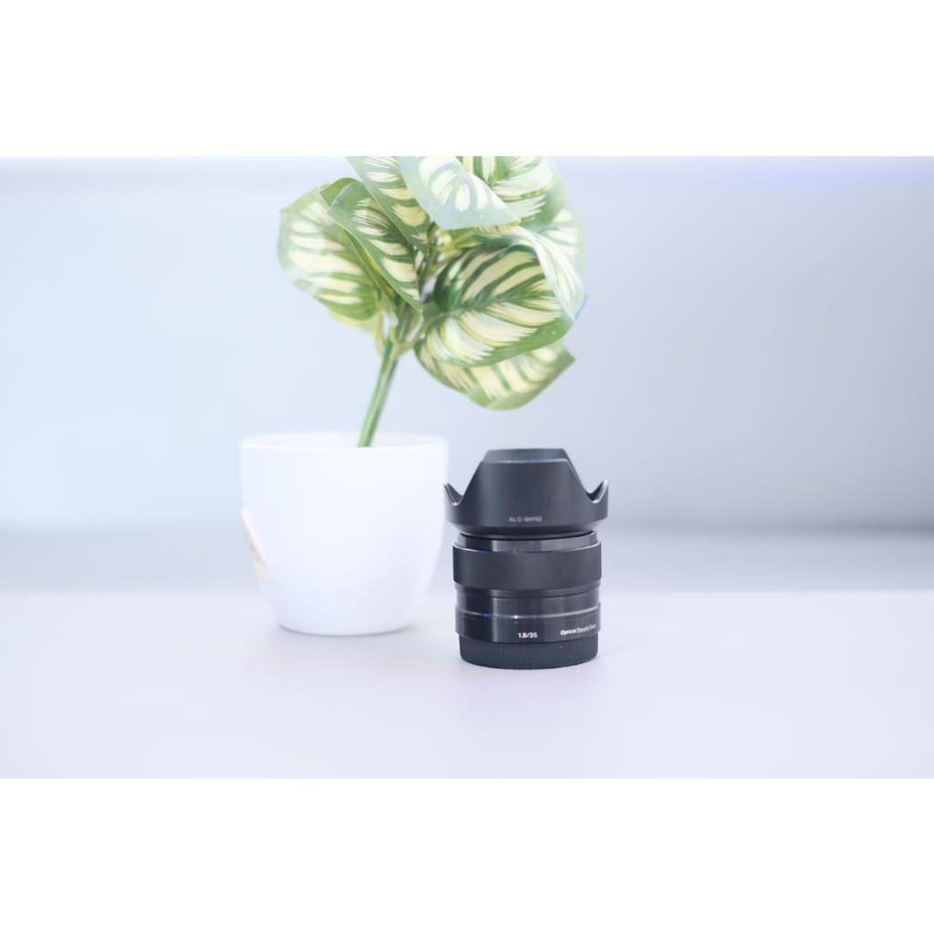 lensa fix mirroles sony 35mm f1.8 oss second mulus termurah