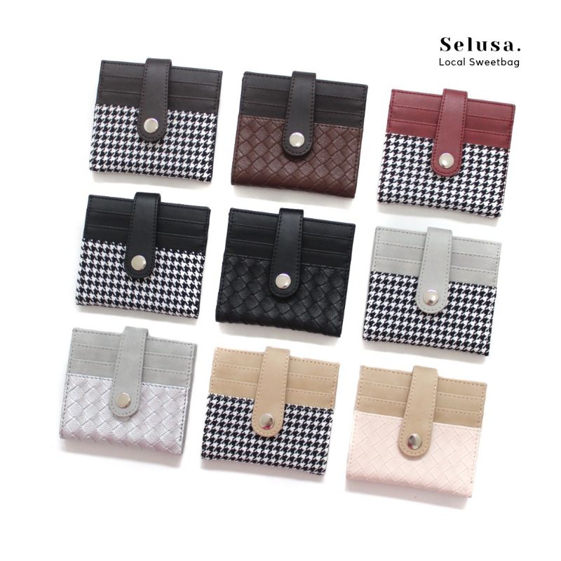 SELUSA MILKA CARDHOLDER (Free Hardbox Exclusive) | Dompet Lipat Dompet Kartu Wanita Terbaru