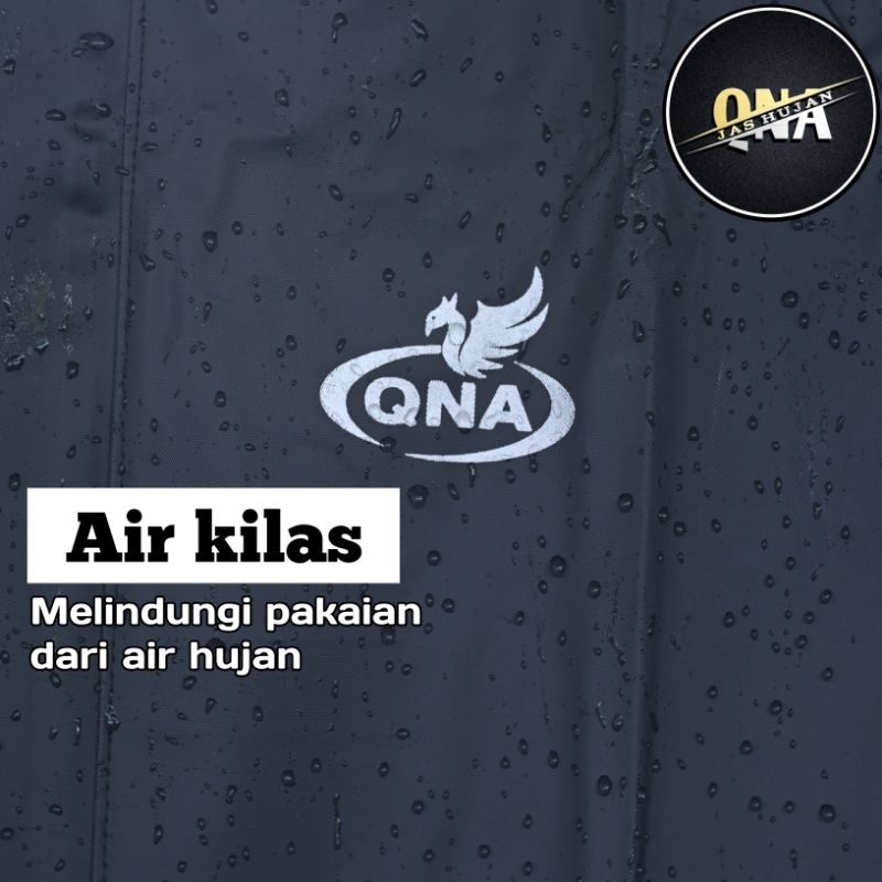 JAS HUJAN, RAINCOAT Setelan Terbaik Pria Wanita By QNA Anti Rembes