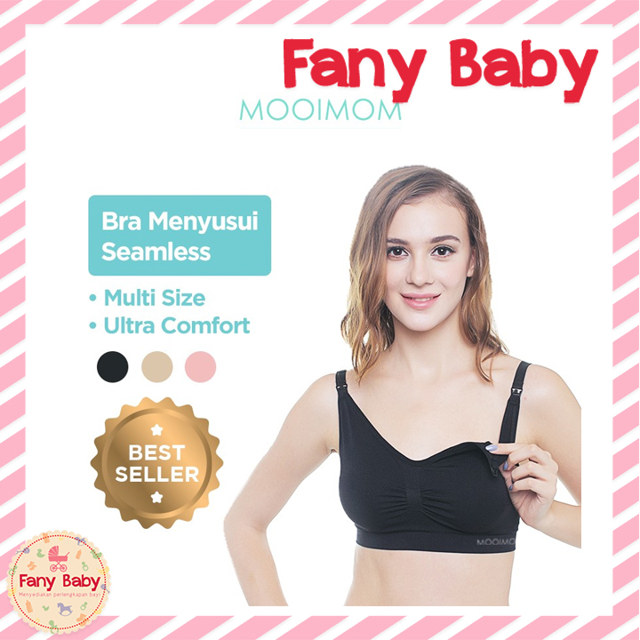 MOOIMOM BRA SEAMLES MATERNITY &amp; NURSING BRA