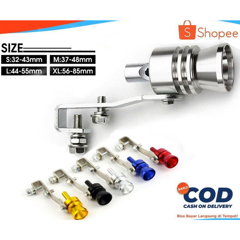 lifestyle Penyiul Turbo  Knalpot Mobil Exhaust Whistler Muffler /peluit turbo knalpot mobil Motor Fa