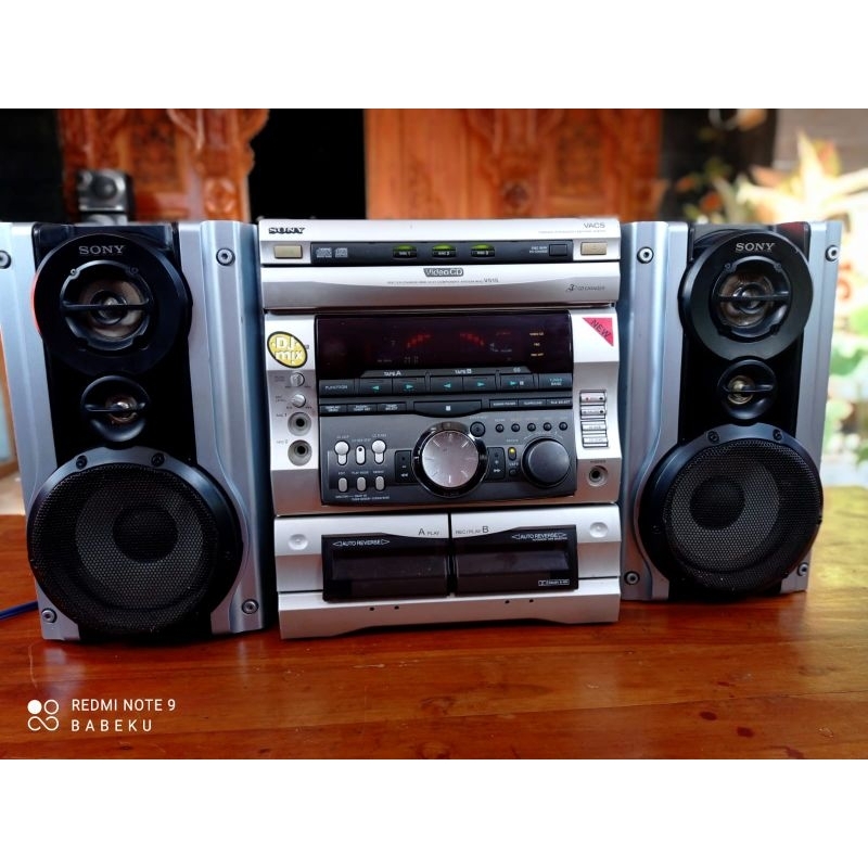 RADIO TAPE COMPO SONY MHC-V555