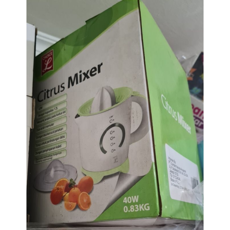 CITRUS MIXER JUICE Jus Jeruk 1.2 liter (boleh nego)