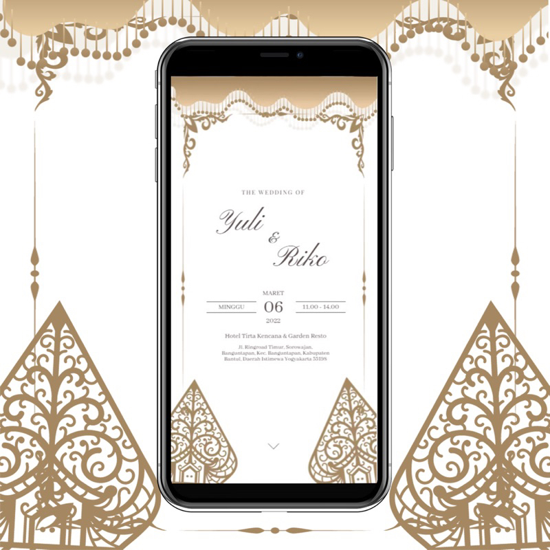 UNDANGAN Digital Website - Tema Jawa