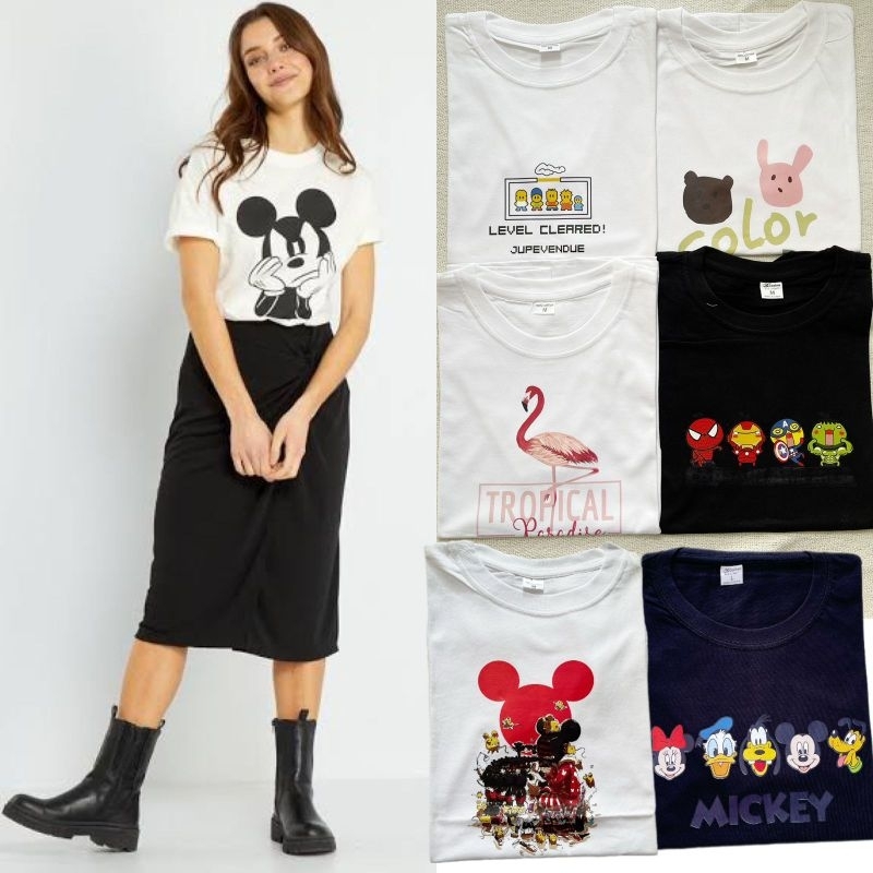 Disney T shirt women Terbaru 5