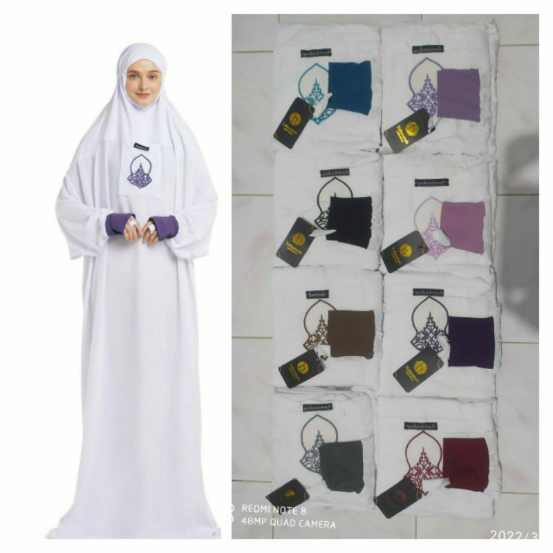 mukena Basmah/ mukena Hadramaut/ mukena Tarim/ mukena manset/ mukena yabasmah