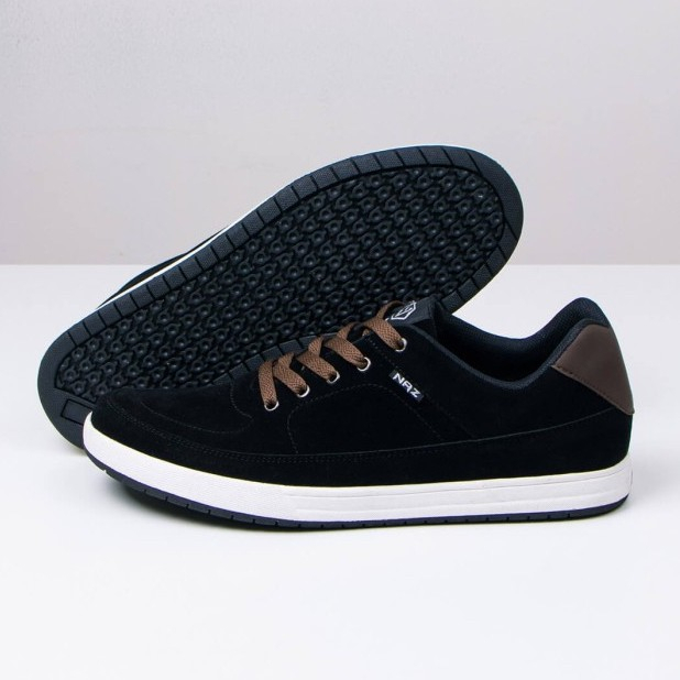 Sepatu Sneakers Pria Casual Black Sepatu Hitam Casual Shoes Cowok Original Naz Harisson