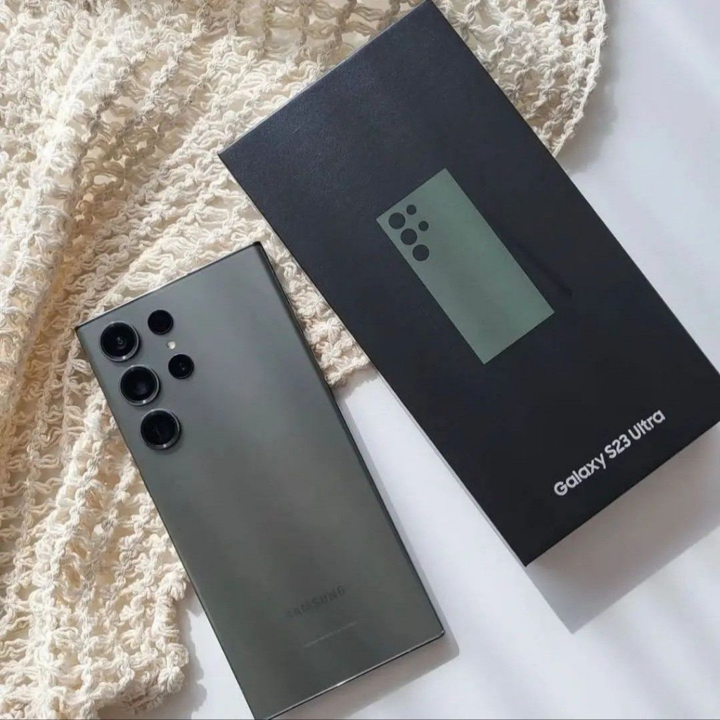GIFT BOX  SAMSUNG S23 ULTRA LIKE NEW SECOND @ANDROID_FANS