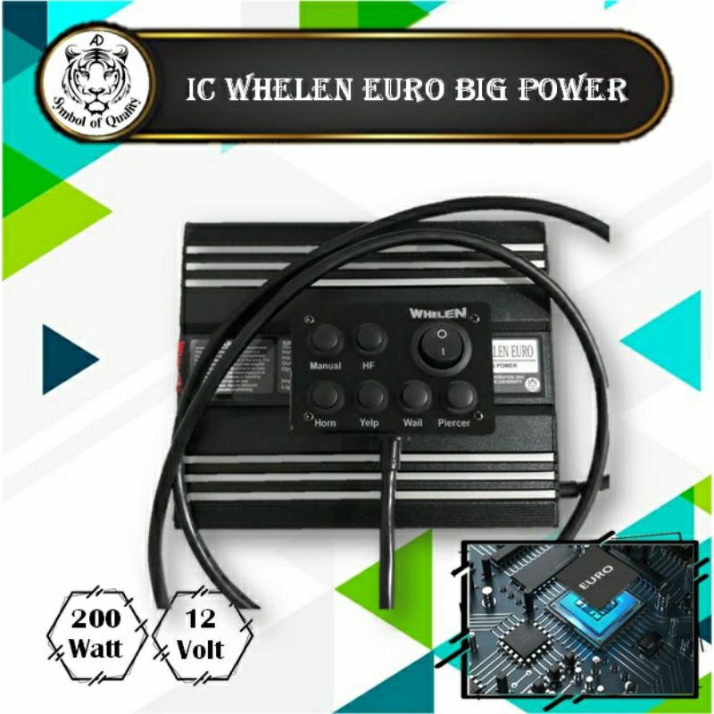 IC Whelen Euro Big Power Whelen 200Watt