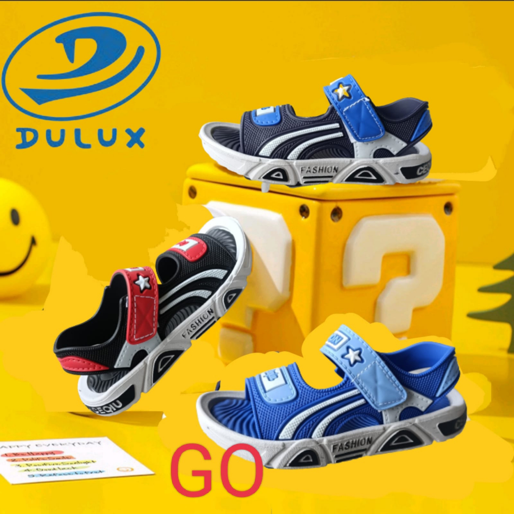 gos DULUX CQ-095DE SANDAL GUNUNG anak laki-laki sandal gunung anti licin sandal gunung keren murah