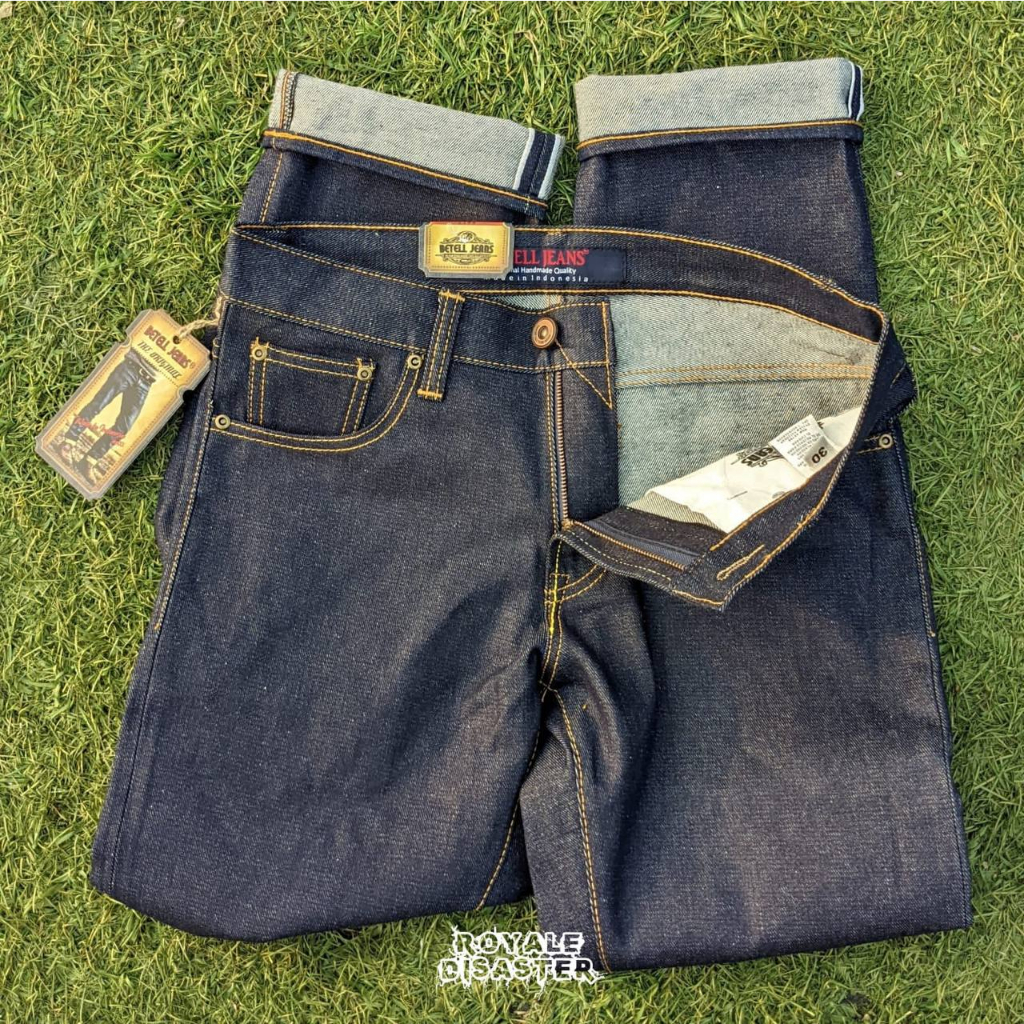 PROMO RAW DENIM / celana selvedge / celana salvedge / salvadge denim / denim selvedge / jeans selved