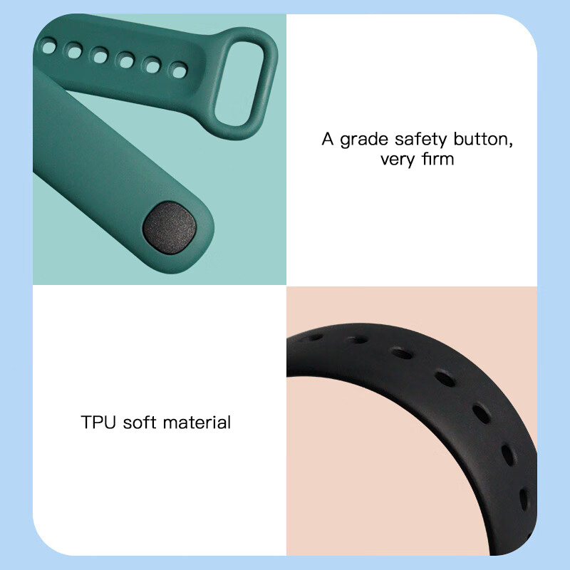 Tali✨Redmi Smart Band 2 Silicone Watch Strap