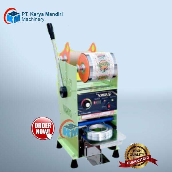 Mesin Cup Sealer Manual ET-D1 Eton Dengan Counter