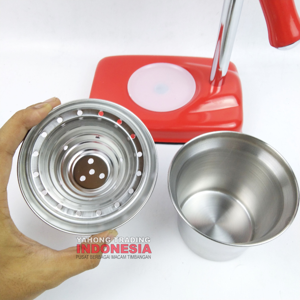 Alat Pemeras Jeruk Manual Press Buah Pembuat Jus Stainless PANDA SCALE