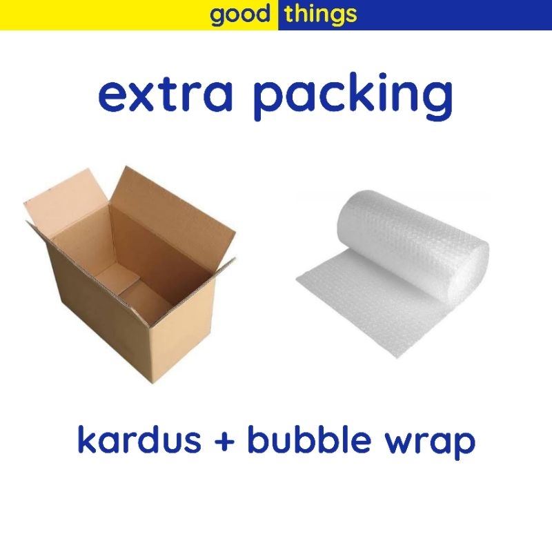 

Extra Packing Tambahan Kardus / Bubble Wrap