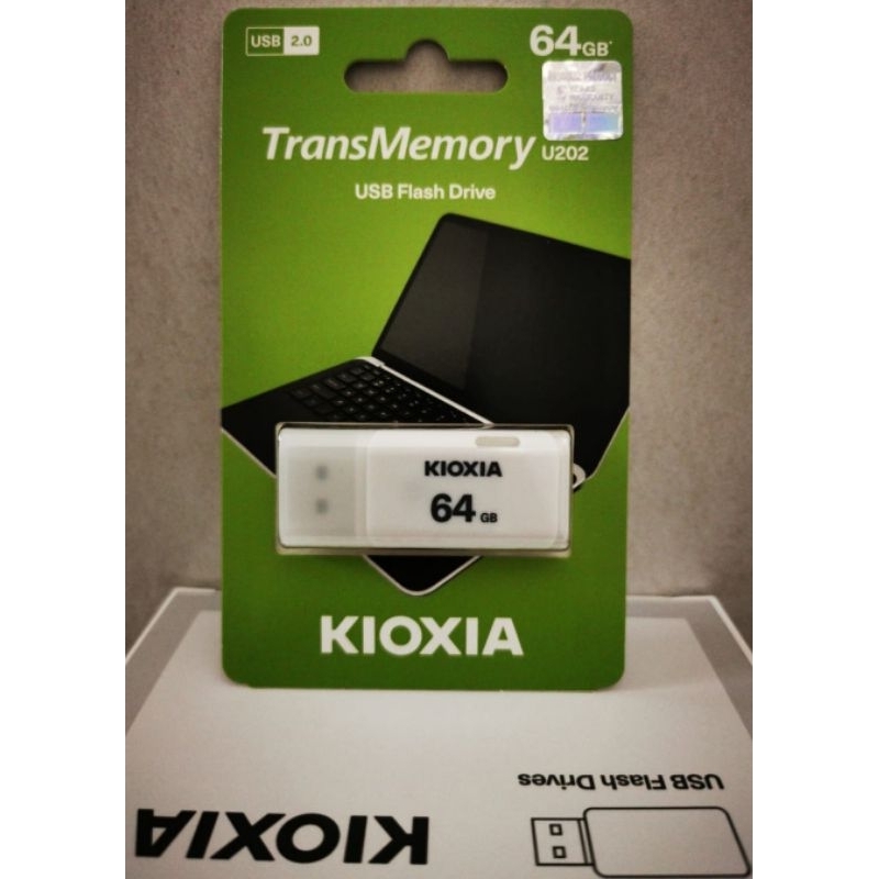 FLASHDISK TOSHIBA KIOXIA 64GB USB 2.0 ORIGINAL