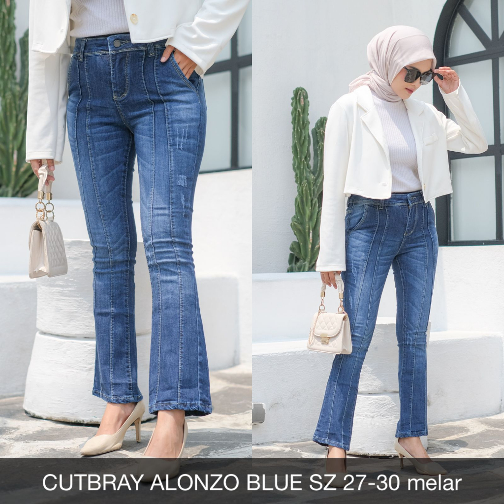 CELANA JEANS WANITA CB BLUE ALONZO-SYS CLOTHIER