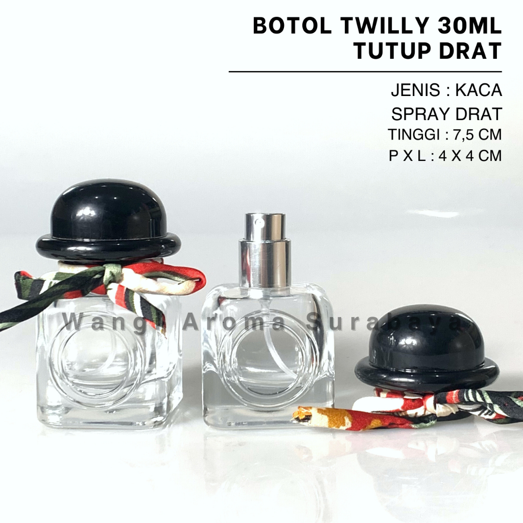 Botol Hermes Twilly 30ML Spray Drat - Botol Parfum Hermes Twilly Drat - Botol Parfum 30ML Perlusin