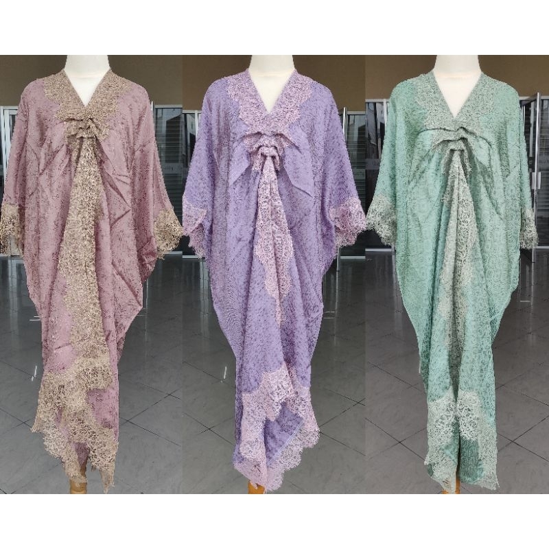 Kaftan polos viscose lace Nienfashion