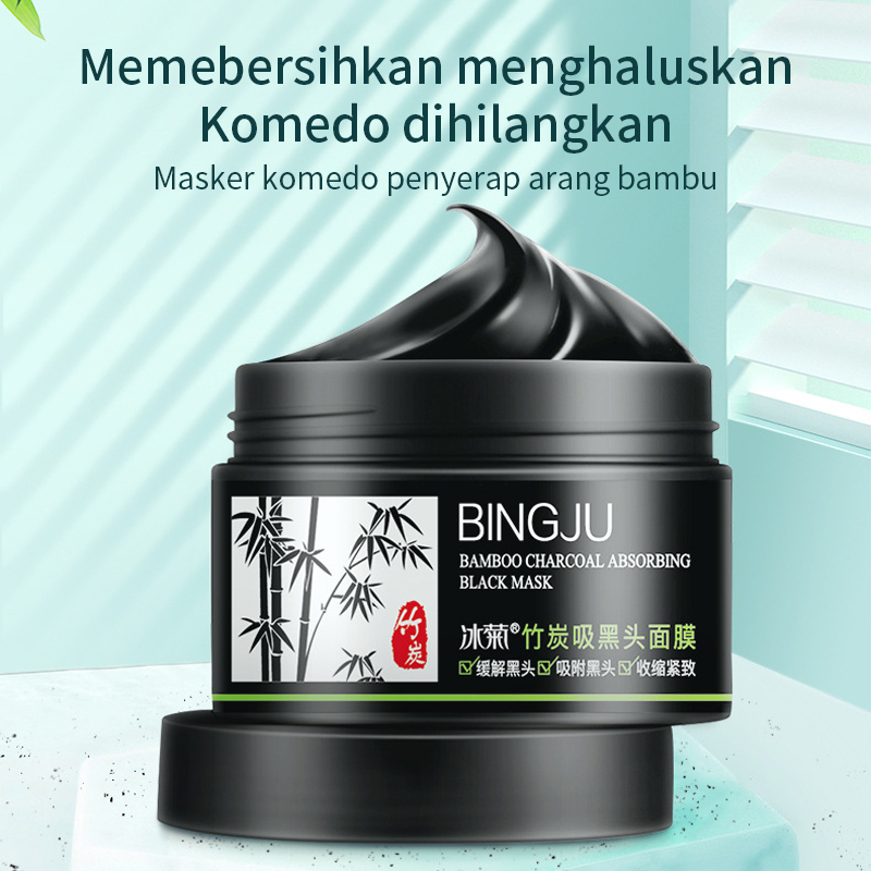 Ready Stock Blackmask Charcoal Masker Pembersih komedo 120g PENGHILANG KOMEDO MEMBANDEL , Anti Komedo Sadoer , Wajah Hidung Pembersih Komedo , ACNE BLACKHEAD REMOVER MASK