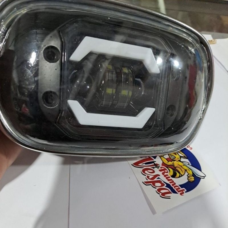 DAYMAKER VESPA PX EXCLUSIVE | LAMPU DEPAN VESPA PX EXCLUSIVE PS STRADA , REFLEKTOR PX EXCLUSIVE [ Ga