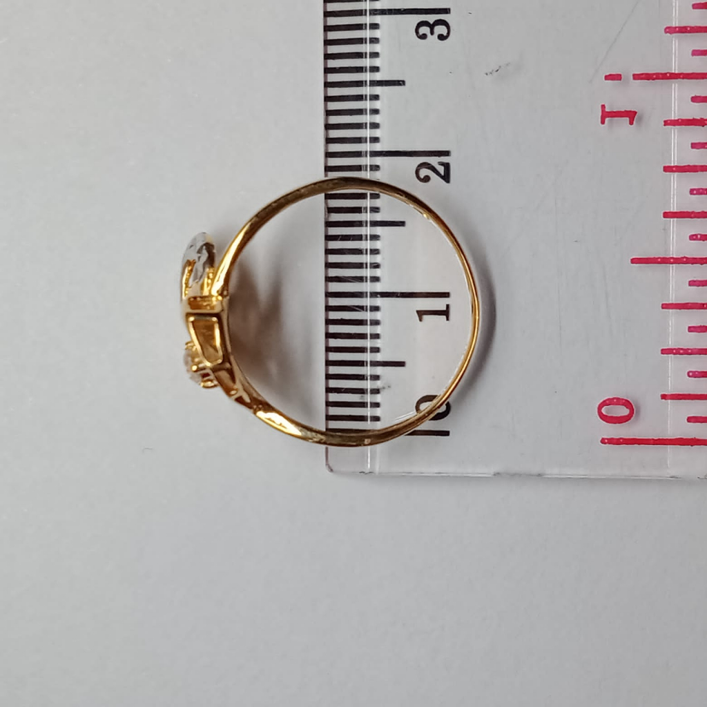 Cincin Emas 17K - 1.9 Gr Kadar 750 - 4696