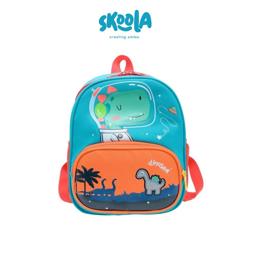 Skoola Tas Sekolah Anak Laki - Laki PAUD Ransel Dinosaurus - Notta