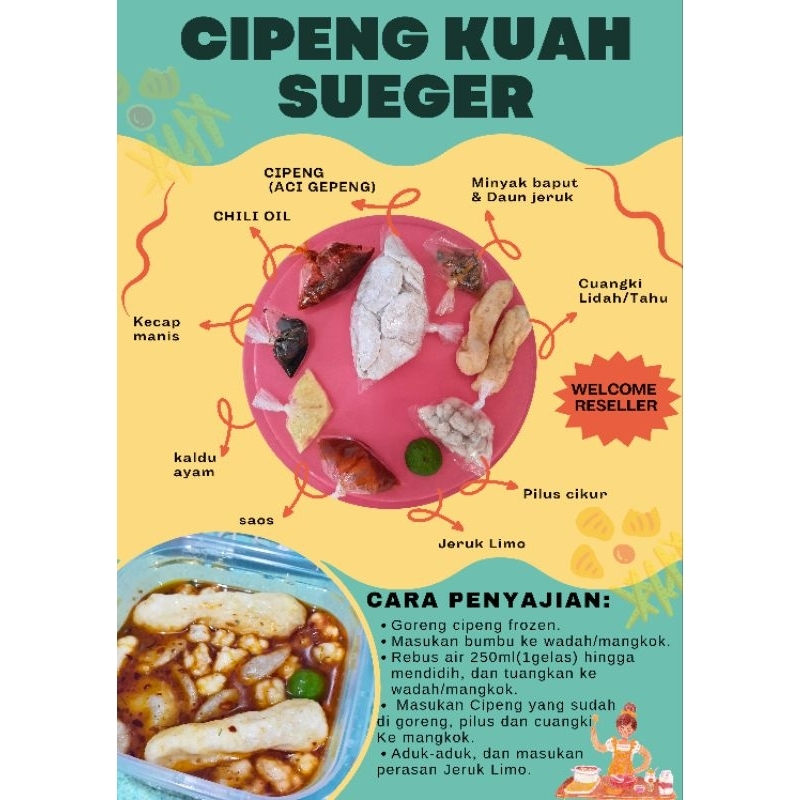 

Cipeng Kuah/Cipak Kuah/ Cireng Kuah - Frozen