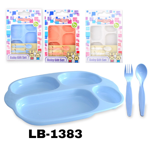 Lust Bunny 6 in 1  Feeding Set Peralatan Makan Bayi