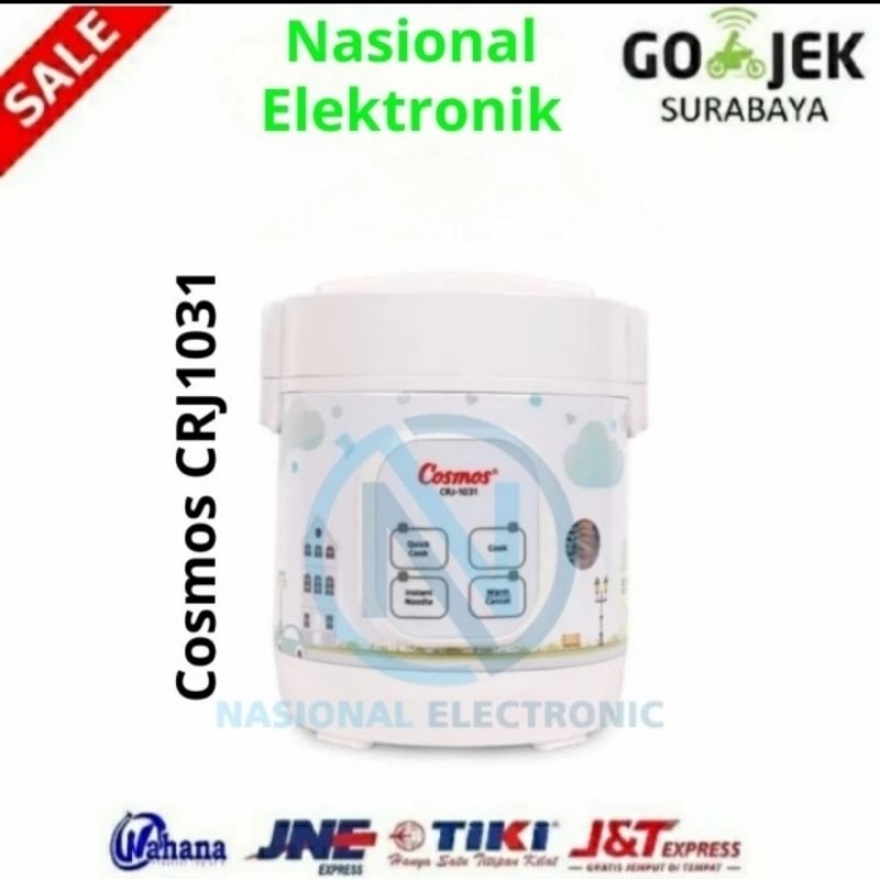 Magic com Cosmos CRJ1031/Rice Cooker Cosmos/Penanak Nasi/ Cosmos CRJ-1031