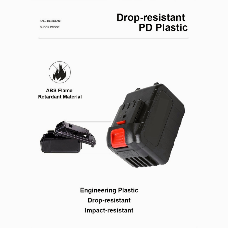 Rechargeable bor baterai wrench Baterai lithium-ion berkualitas baterai listrik tanpa kabel yang dapat diisi ulang