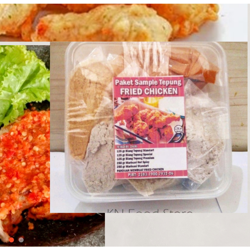 

Tepung Bumbu Percobaan Fried Chicken-Bumbu Ayam Goreng-GOJEK ONLY
