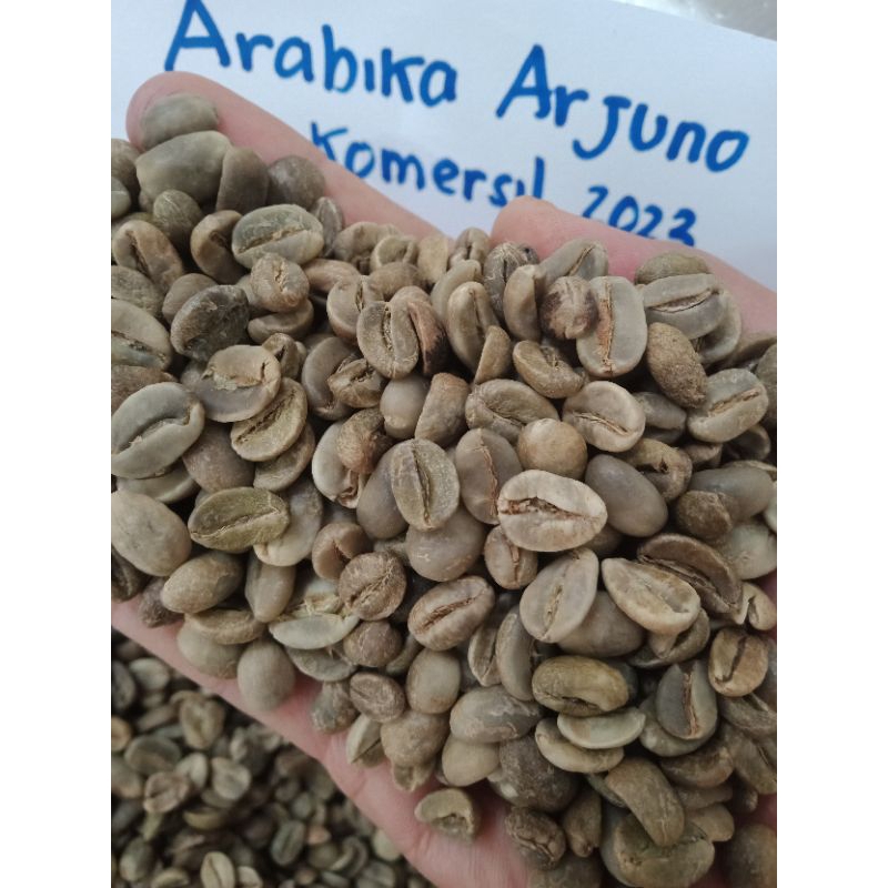 

Green Bean Arabika Arjuno Natural Komersil Panen 2023