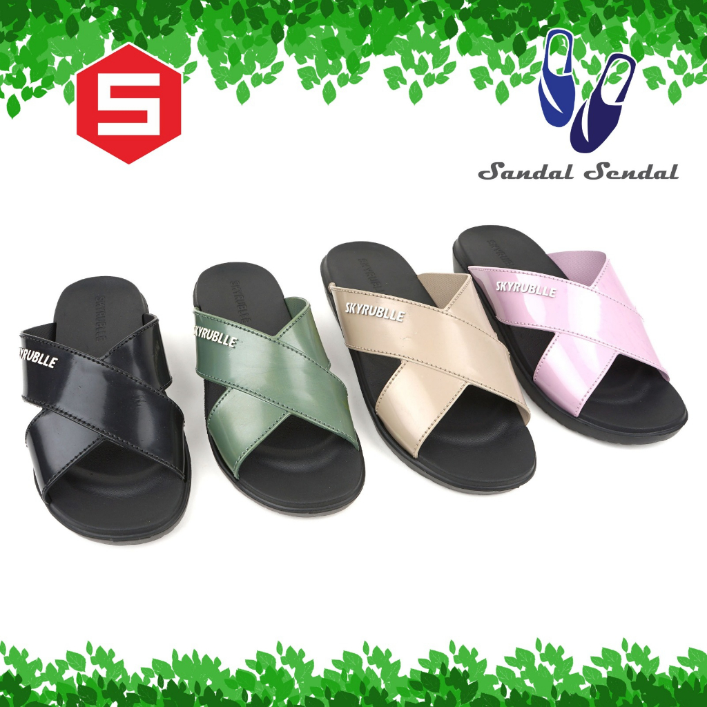 Sandal Fashion Wanita Skyrublle SL 402 SP HTM