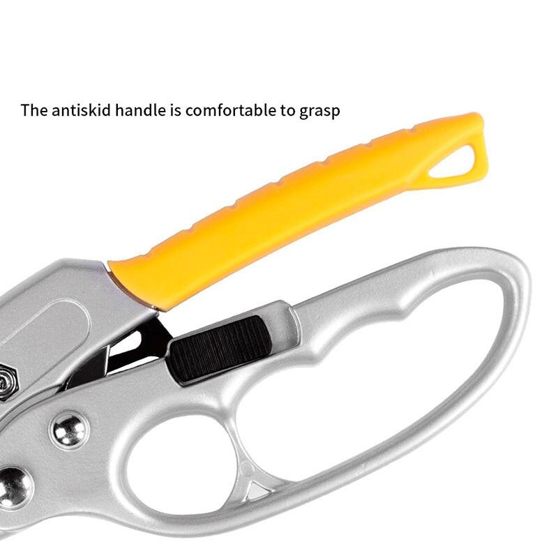 Pruning Shear Scissors Gunting Taman Karbon Steel Gunting Pruning Dahan Ranting Taman Kebun Baja Switch Lock