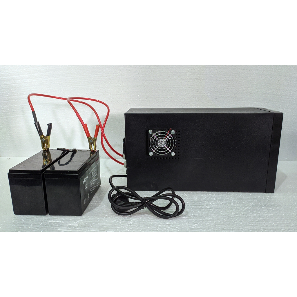 UPS Modifikasi ErSys ES1200va 24v Modif aki eksternal