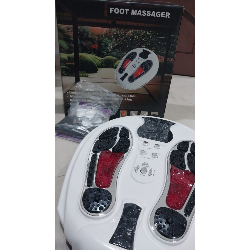 Terapi Kaki Akupuntur Alat Terapi Kaki Akupuntur Inframerah Electromagnetic Wave Foot Massager
