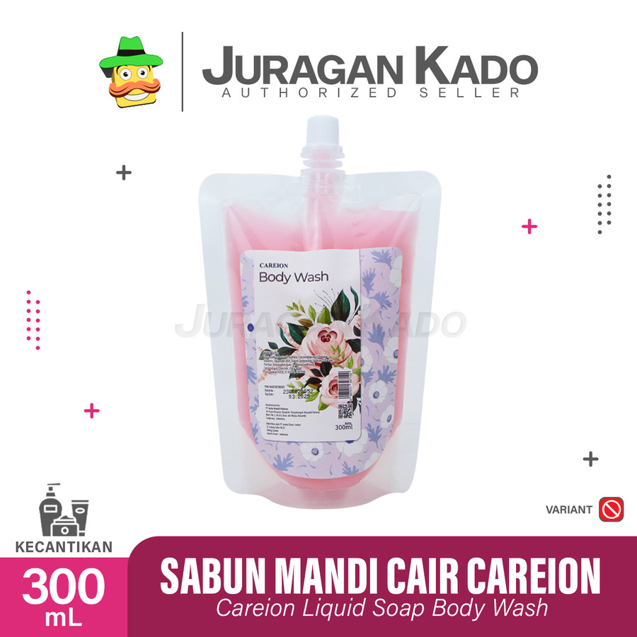 CAREION SABUN MANDI CAIR CAREION BODY WASH REFIL POUCH 300ML - SABUN CAIR BODY WASH