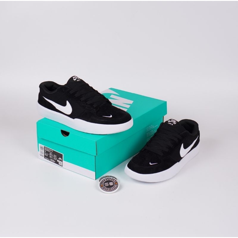 Sepatu Nike SB Force 58 Black White