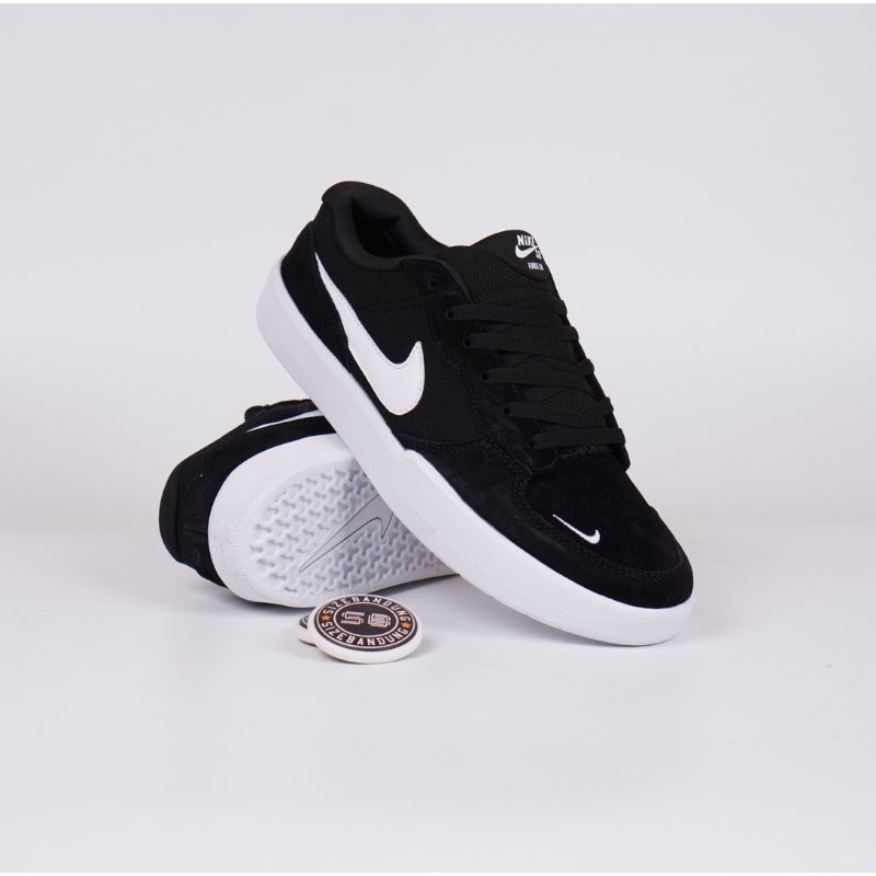 Sepatu Nike SB Force 58 Black White